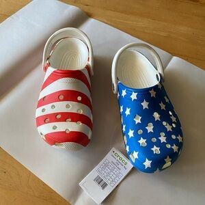 Crocs for July 4th! USA Crocs. 🇺🇸